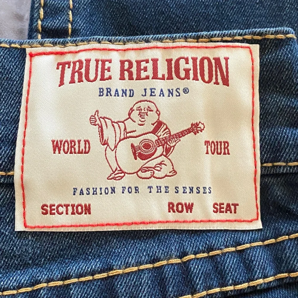True Religion Ricky Dark Blue Denim Jeans